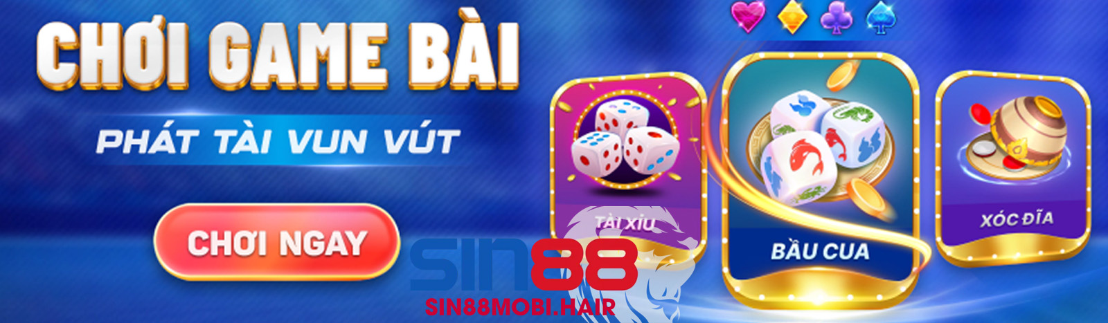 Sin88 chơi game bài phát tài vun vút