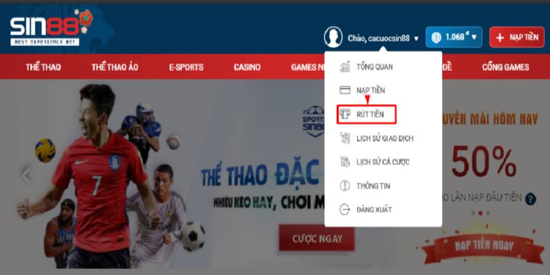 Điền thông tin ngân hàng Điền thông tin ngân hàng